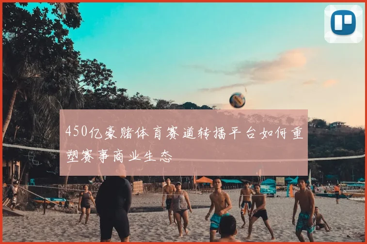 450亿豪赌体育赛道转播平台如何重塑赛事商业生态